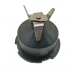 Polaris (Поларис) PKM1104/ PKM1206 нож стакана блендера кухонного комбайна (без уплотнения) ЧЕРНЫЙ