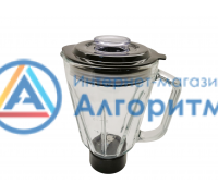Polaris (Поларис) PKM1104/ PKM1206 стакан блендера в сборе для кухонного комбайна (кухонной машины) ЧЕРНЫЙ