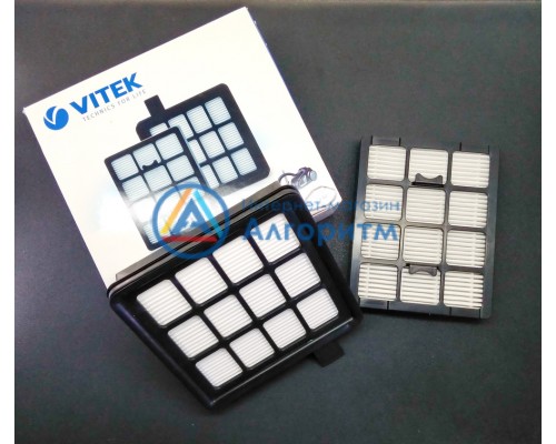 Vitek (Витек) VT-8102, VT-8105, VT-8107 комплект из двух фильтров пылесоса ОРИГИНАЛ